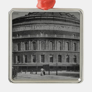 Ansicht des Alberts Hall, c.1900 Silbernes Ornament