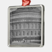 Ansicht des Alberts Hall, c.1900 Silbernes Ornament (Links)