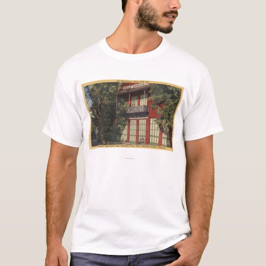 Ansicht des alten Wells- Fargobüros (1855) T-Shirt (Vorderseite)