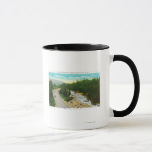 Ansicht des Ammonoosuc senken Fälle Tasse