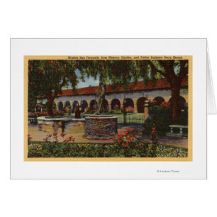 Ansicht des Auftrags, Gedächtnis-Garten, Serra