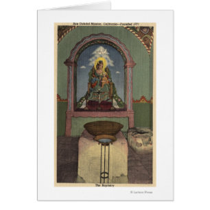 Ansicht des Auftrags u. des Baptistry