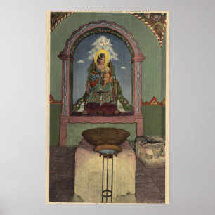 Ansicht des Auftrags u. des Baptistry Poster