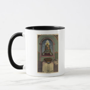Ansicht des Auftrags u. des Baptistry Tasse