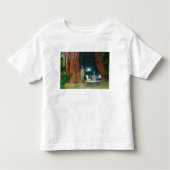 Ansicht des Auto TreeBig Becken-Staats-Parks, CA Kleinkind T-shirt (Vorderseite)