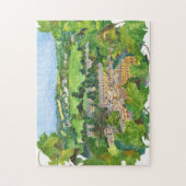 Ansicht des Bad-Aquarell-Puzzlespiels Puzzle (Vertikal)