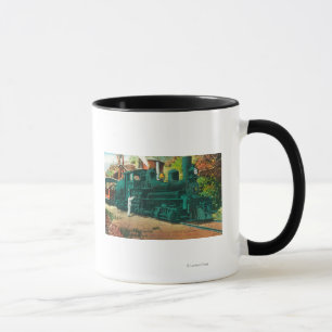 Ansicht des Bahnzugs Mt. Tamalpais Tasse