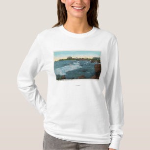 Ansicht des Basses schaukelt Brandung T-Shirt