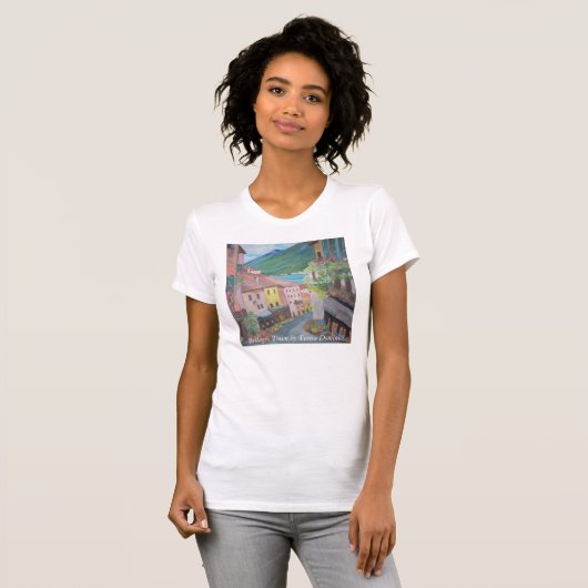 Ansicht des Bellagio-StadtShirts T-Shirt (Vorne ganz)