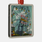 Ansicht des berühmten Wunder-Riesenrads Ornament Aus Metall (Rechts)