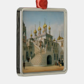 Ansicht des Boyar-Palastes im Moskau der Kreml Silbernes Ornament (Rechts)