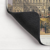 Ansicht des Buckingham Palace mit einer Menge Mousepad (Ecke)