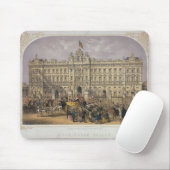 Ansicht des Buckingham Palace mit einer Menge Mousepad (Mit Mouse)