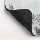 Ansicht des Canal Grande, Venedig, c.1800 Mousepad (Ecke)