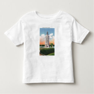Ansicht des Champlain Denkmal-Monuments Kleinkind T-shirt
