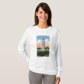 Ansicht des Champlain Denkmal-Monuments T-Shirt (Vorne ganz)