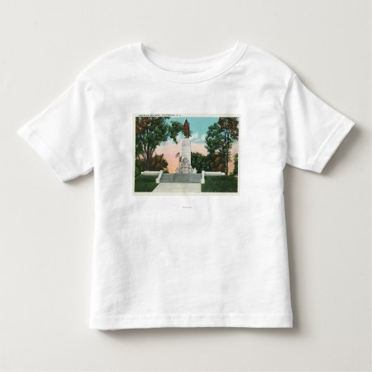 Ansicht des Champlain Monuments Kleinkind T-shirt (Vorderseite)