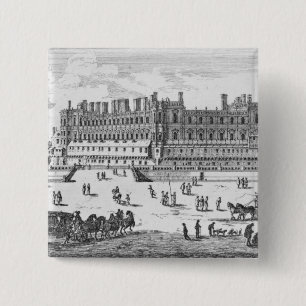 Ansicht des Chateaus de Heilig-Germain-En-Laye Button
