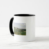 Ansicht des Chateaus de Pierrefonds, c.1840-45 Tasse (Vorderseite Links)