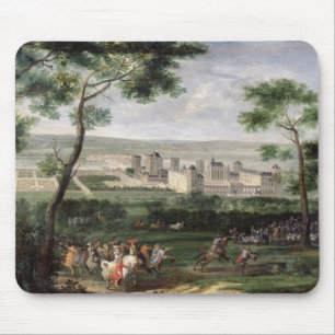 Ansicht des Chateaus de Vincennes, c.1665 Mousepad