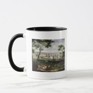 Ansicht des Chateaus de Vincennes, c.1665 Tasse