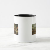 Ansicht des Chateaus de Vincennes Tasse (Zentrum)