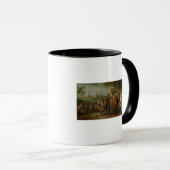 Ansicht des Chateaus de Vincennes Tasse (VorderseiteRechts)