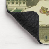 Ansicht des Chateaus von St.-Wolke, graviert durch Mousepad (Ecke)