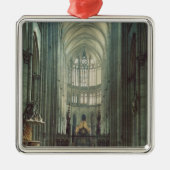 Ansicht des Chores Silbernes Ornament (Vorne)