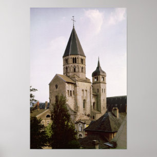 Ansicht des Clocher de L'Eau Benite Poster