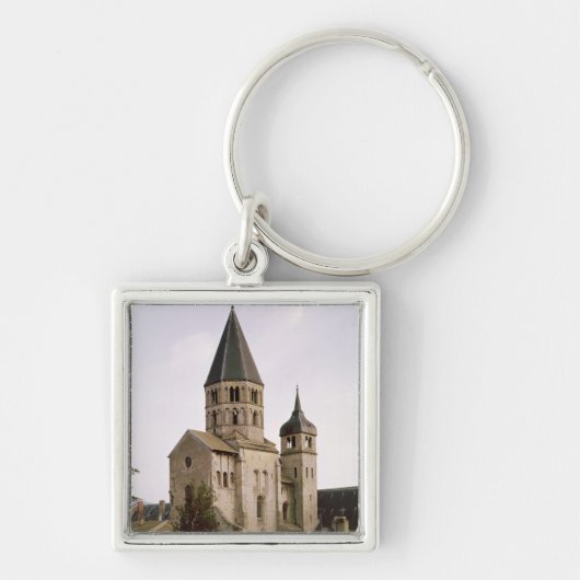 Ansicht des Clocher de L'Eau Benite Schlüsselanhänger (Vorne)