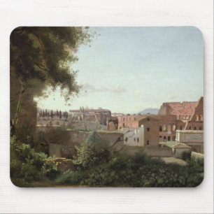 Ansicht des Colosseum von den Farnese Gärten Mousepad