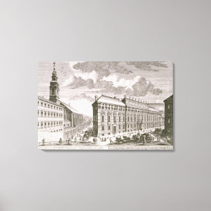 Ansicht des Dorotheergasse Darstellens Leinwanddruck