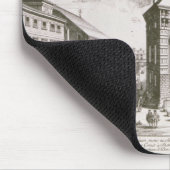 Ansicht des Dorotheergasse Darstellens Mousepad (Ecke)