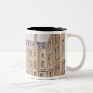 Ansicht des Downing Street, Westminster Zweifarbige Tasse