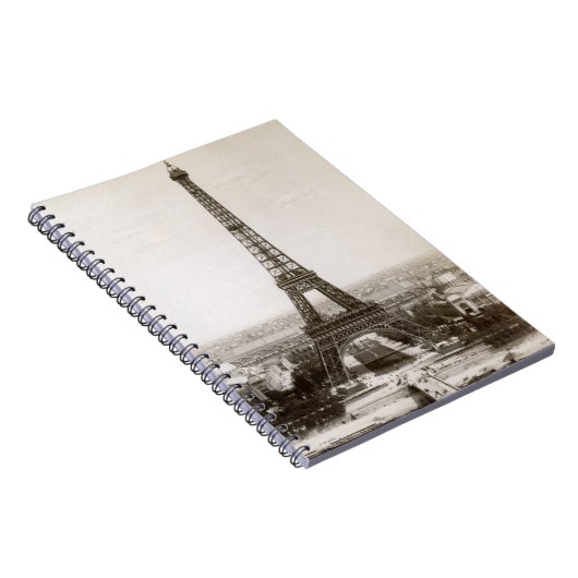 Ansicht des Eiffelturms, 1900 Notizblock (Rechte Seite)