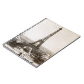 Ansicht des Eiffelturms, 1900 Notizblock (Linke Seite)