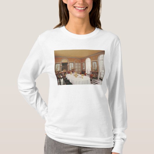 Ansicht des Esszimmers T-Shirt (Vorderseite)