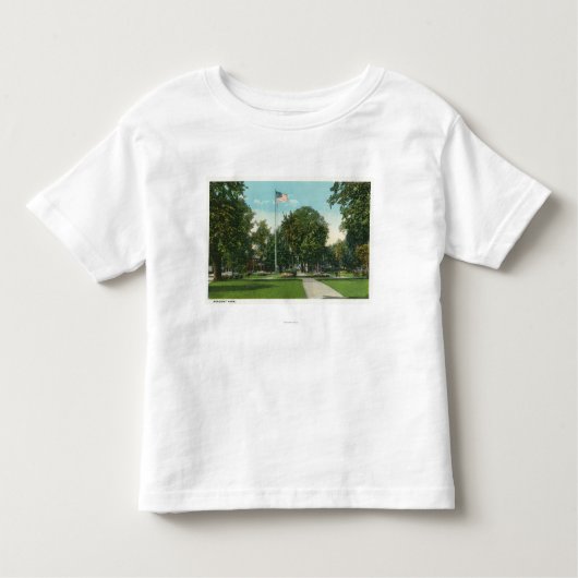 Ansicht des Fahnenmasts am Hochschulpark Kleinkind T-shirt (Vorderseite)