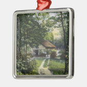 Ansicht des Fiedler-Grüns Silbernes Ornament (Links)