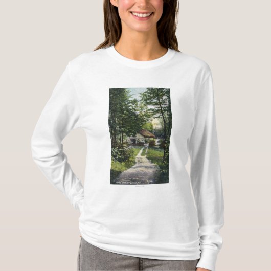 Ansicht des Fiedler-Grüns T-Shirt (Vorderseite)
