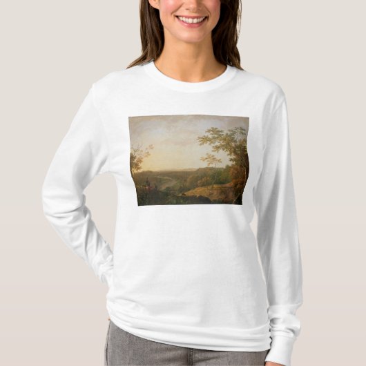 Ansicht des Flusses Dee, c.1761 T-Shirt (Vorderseite)