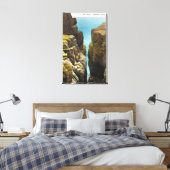Ansicht des Flusses Leinwanddruck (Insitu (Schlafzimmer))