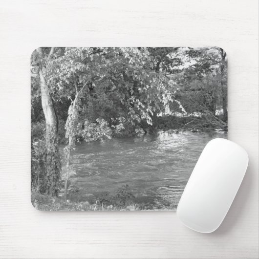 Ansicht des Flusses Mousepad (Mit Mouse)