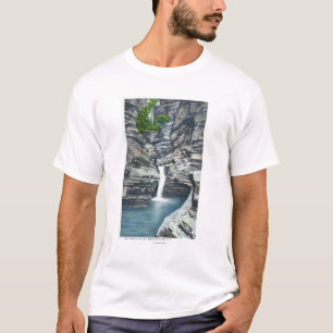 Ansicht des Flüsterns von Fällen T-Shirt