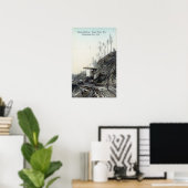 Ansicht des Flying Maching, South ForkElk, CA Poster (Heimbüro)
