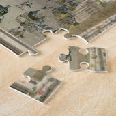 Ansicht des Freyung, Wien, 1825 (Gouache auf pape Puzzle (Seite)