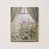 Ansicht des Freyung, Wien, 1825 (Gouache auf pape Puzzle (Vertikal)