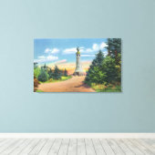 Ansicht des Gedenklichts Leinwanddruck (Insitu (Holzboden))