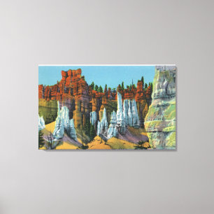 Ansicht des Gerichtes der Königin Leinwanddruck